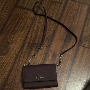 Kate Spade Deep Red Crossbody Bag